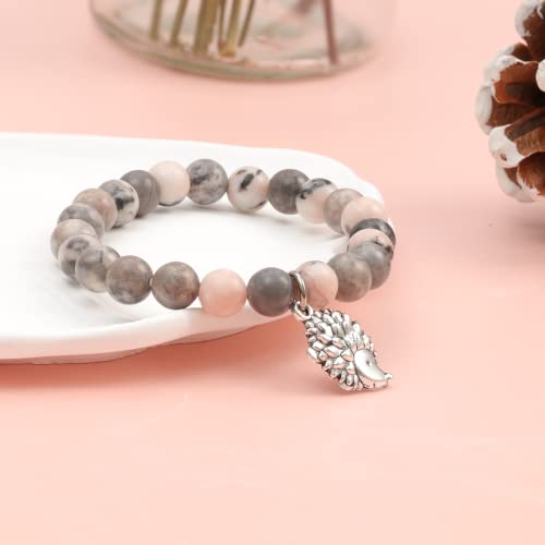 PARTNER Hedgehog Lover Gift Hedgehog Spirit Animal Gift Hedgehog Bracelet Hedgehog Charm Jewelry Inspiration Gift for Friend4
