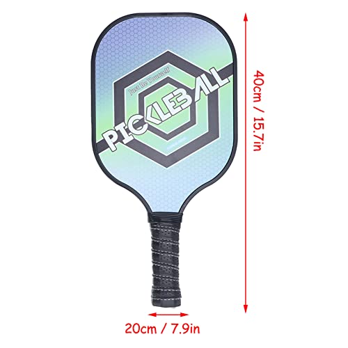 Raquetes de pickleball, conjunto de raquete de pickleball de equilíbrio superior silencioso para tre