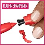 Maybelline Super Stay Ink Crayon Lipstick Makeup, Precision Tip Matte Lip Crayon with Built-in Sharpener, Longwear Up To 8Hrs, On The Grind, Purple Mauve Pink, 1 Count - Image 3