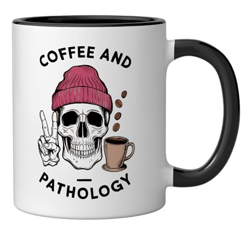 Taza de cerámica Coffee and Pathology 11 oz miniatura 2