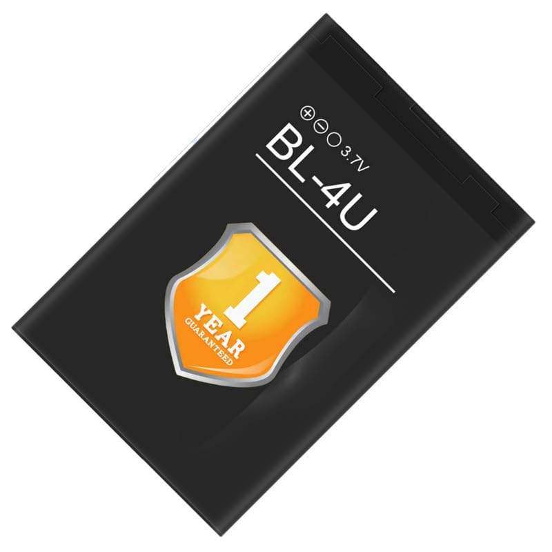 Image of Original BL-4U Battery Compatible for Nokia 5330 Xpress Music | 5530 Xpress Music | 5730 Xpress Music - (1110mAh) - 1 Year Warranty K7
