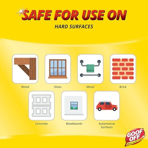 Goof Off FG653 Professional Strength Remover, Pourable 16-Ounce,Liquid