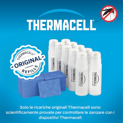 Thermacell Ricarica Per Repellente Antizanzare, Compatibile Con Tutti I Dispositivi, 120 Ore Di Durata, 10 Cartucce + 30 Piastrine - 2