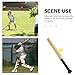 VICASKY Kids Cricket Bat with Rubber Grip Bat, Soft Ball Cricket Set,Foam Padded Cricket Bat Plaything Kit Parent-Child Sports Game for Garden, Beach, Backyard,Home