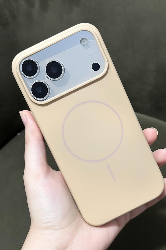 Image of ZR011 for iPhone 17 Pro Back Case Cover | Matte Slim Fit | Camera Protection | Shockproof Silicone Case - Brown