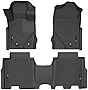 Husky Liners Weatherbeater Series | Front & 2nd Row Floor Liners - Black | 95301 | Fits 2021 Ford Bronco 4-Door
