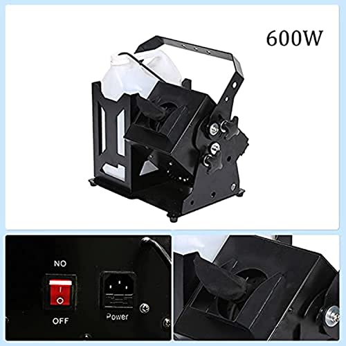 Máquina profesional de copos de nieve, máquina generadora de nieve de 1500 W con control remoto, efecto mágico de ventisca de copos de nieve para Navidad y bodas miniatura 3