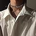 Collier Bijoux ne Se décolore Pas Tour de Cou Hip-hop Punk Autocollants Cou Cou métal épais Hommes et Femmes à la Mode chaîne de la clavicule