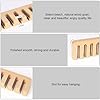 Belt Hanger Wall Mounted, Wooden Belt Organizer 2 Pack Max 24 Storage Capacity