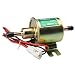 Bomba de combustible eléctrica 12 V Universal Metal 4-7 PSI baja presión...