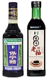 NPG Baoning Vinegar 16.9 Fl Oz, and Premium Dark Soy Sauce 16.9 Fl Oz