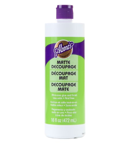 Aleene's 16oz Decoupage Glue - Matte