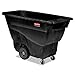 Rubbermaid 9T13BLA Structural Foam Tilt Truck Rectangular 450 lb. Cap. Black