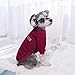 Qsvbeeqj Pet Thick Sweatshirt Coat for Dog Boy Girl Dogs for Indoor and Outdoor Use Christmas Sweatshirt for Pet Dog Pet Sweatshirt
