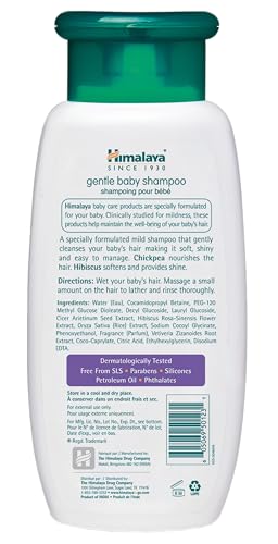  Himalaya Gentle Baby Shampoo for Soft Hair and Scalp Soothing Moisture - Perfect for Tender Baby Skin
| Himalaya Gentle 