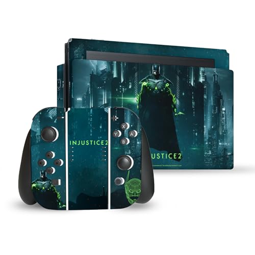 Peau autocollante de jeu Injustice 2 Batman en vinyle pour console de salon Nintendo Switch