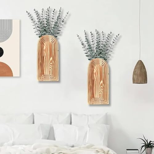 Arte de la pared boho para comedor con jarrones modernos IOIUSKKU Tipo B 6