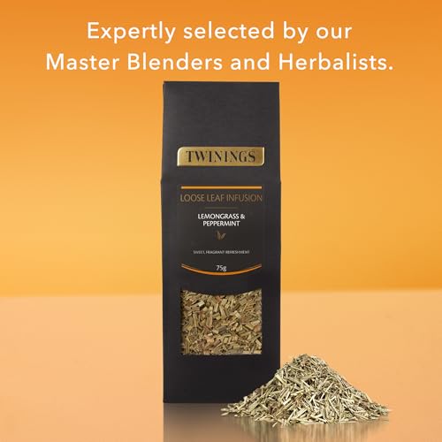 Image of Twinings Lemongrass Peppermint Loose Leaf Herbal Tea, 2.65oz (75g) 1 Pouch