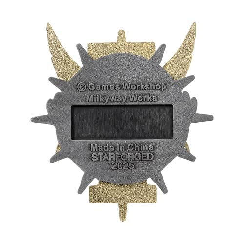 Image of Starforged Warhammer 40K Imperium of Man Space Marines Pin Collection Merchandise Accessories Pin Badge