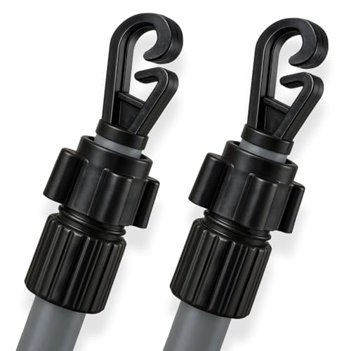 2.6m Adjustable Washing Line Prop - Extendable Heavy Duty Clothes Line Prop