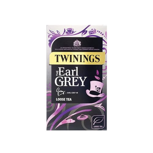 Twinings Earl Grey Loose Tea 500g (Multipack of 4 x 125g Loose Tea) 602 g - Lot of 4