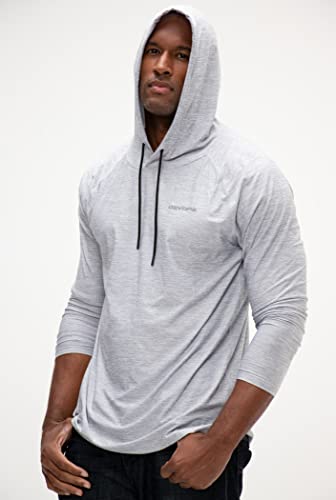 Devops Men'S 3 Pack Hoodie Long Sleeve Fishing Hiking Running Workout T-Shirts thumb #5