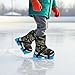 Jorzer .Toddler Ice Skates, Adjustable Kids Ice Skates with Strong Belt Buckle for Winter Toddler Beginner Training Aid Shoes, Blue Sporting_Goods.