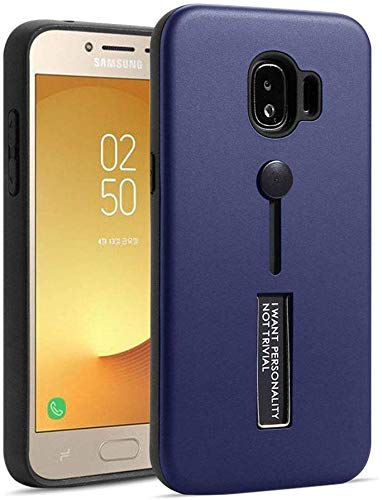Eakyy Ring Finger Plus Meatal Stand Back Case Cover for Samsung Galaxy J2 Pro 2018.Blue (B07LG9QFDZ) Amazon Price History, Amazon Price Tracker