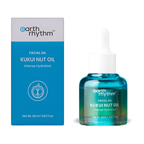 Earth Rhythm Kukui Nut Face Oil for Skin & Hair, 20 ml (Pack of 1)