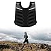 kowaku Weighted Vest Fitness Vest Exercise for Boxing Running Gym Boxing Waistcoat Fitness for Men Women Weighted Jacket Adjustable