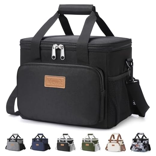 Lifewit Insulated 12-Can Medium Lunch Cooler Bag