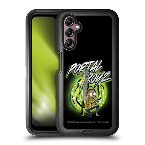Cadeau Rick and Morty coque Samsung A14 5G antichoc Saison 5 officielle