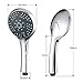 Srmvyd Handheld Shower Head High Pressure 5 Spray Setting Multi-functions Massage Spa 4.2’ Chrome Face Showerheads With Long Shower Hose 6.56 Feet easy to install. …