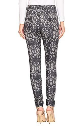 YELETE Women's Basic Five Pocket Stretch Jegging Tights Pants3