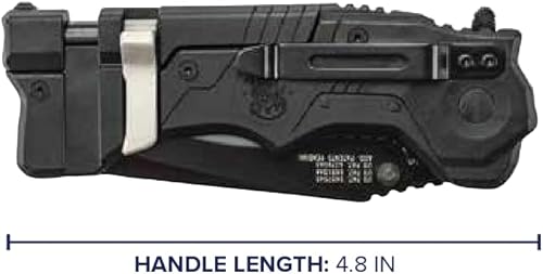 Miniatura 4 de Smith & Wesson 1st Response SW911B M.A.G.I.C. navaja plegable y herramienta de rescate de apertura asistida lineal