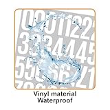 Zoom IMG-2 adesivi numerici in vinile bianco Zoom IMG-2 adesivi numerici in vinile bianco