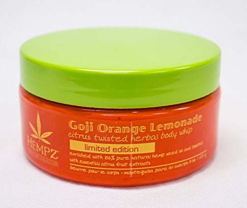 Hempz Limited Edition Goji Orange Lemonade Body Whip 8 Ounce