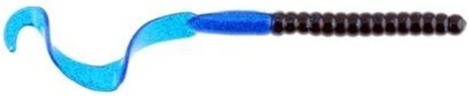 Berkley MPWA7-BB PowerBait Original Power Worm (Pack of 8), Black Blue Fleck, 7-Inch