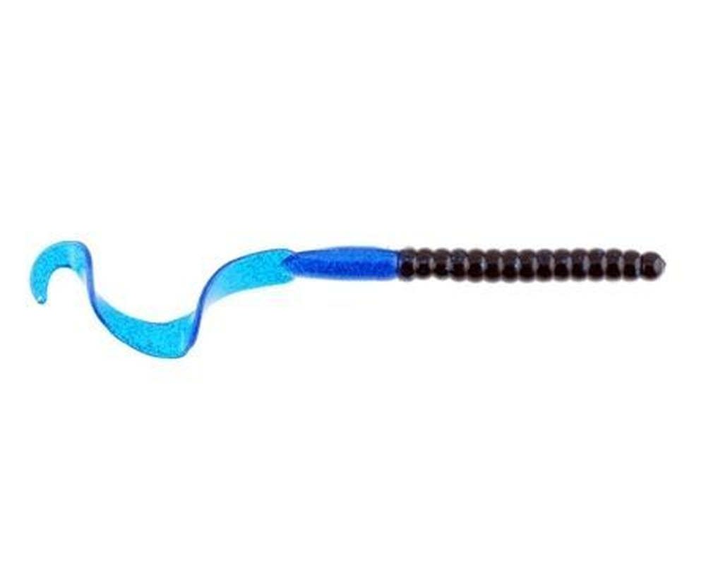 Berkley MPWA7-BB PowerBait Original Power Worm (Pack of 8), Black Blue Fleck, 7-Inch