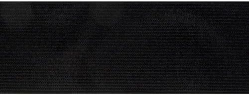 Groves Basics GBE32/BLK | Black Latex/Polyester Mix Woven Elastic | 32mm x 25m