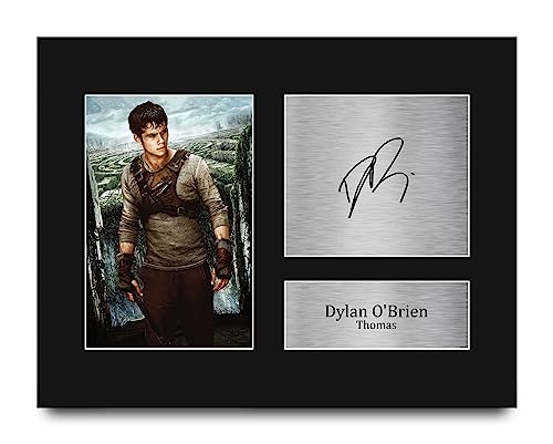 HWC Trading Dylan O'Brien Maze Runner Gifts Printed Signed Autograph Picture for Movie Memorabilia Fans - US Letter Size