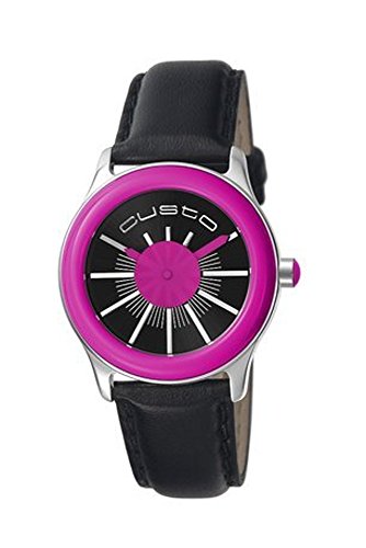 Custo on time �r���v RELOJ CUSTO COR.NG.ESF.NEG/LI.FUNTIME CU033602 ���f�B�[�X [���s�A���i]