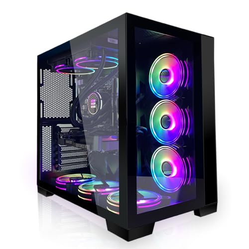 SYSTEMTREFF High-End Gaming PC AMD Ryzen 9 9900X 12x5.6GHz | Nvidia RTX 5090 32GB GDDR7 mit DLSS 4 | 1TB M.2 NVMe | 32GB DDR5 RAM | Desktop Computer Rechner für Gamer, Zocker & Streamer