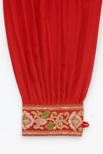 Image of FFION - Girls Salwar Suit with Dupatta Set - Elegant Embroidery Work Traditional Ethnic Wear I Festive Party Dress I Birthday Dress for Girls