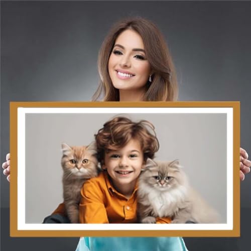 Broderie diamant personnalisée 60x120cm pour décorer votre salon avec une peinture 5D unique