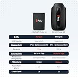 PAJ GPS - Power Finder 4G magnetischer Langzeit GPS-Tracker, Echtzeitortung für Oldtimer, Auto, Fahrzeuge, Boote, Anhänger, LKWs etc, bis zu 90 Tage ohne Aufladen, Alarmbenachrichtigungen per App