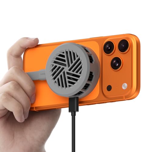 Enfriador magnético Hagibis con doble cara y carga rápida PD de 60W para jugar con el iPhone