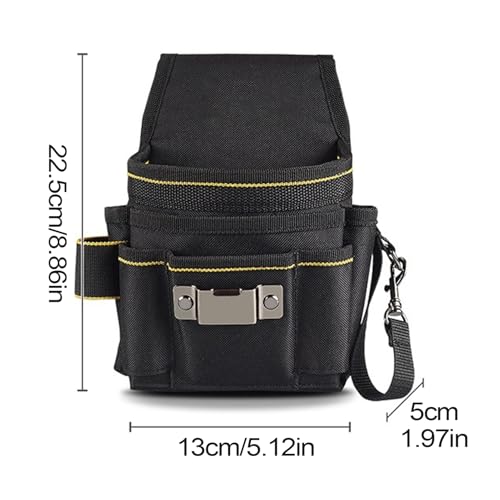 Étui d'électricien multifonction compact en textile premium - 2