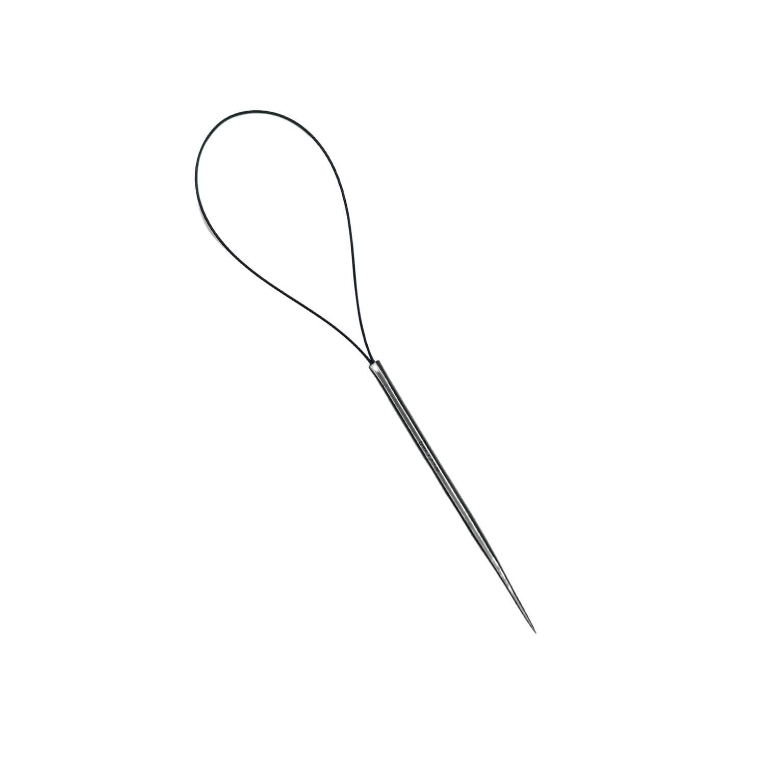 Topsy Metálico Aguja de Pelo Profesional - Herramienta para Peinados Recogidos Sin Tirones