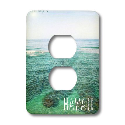 Kauai Hawaii Ocean double plaque de finition murale impression haute définition